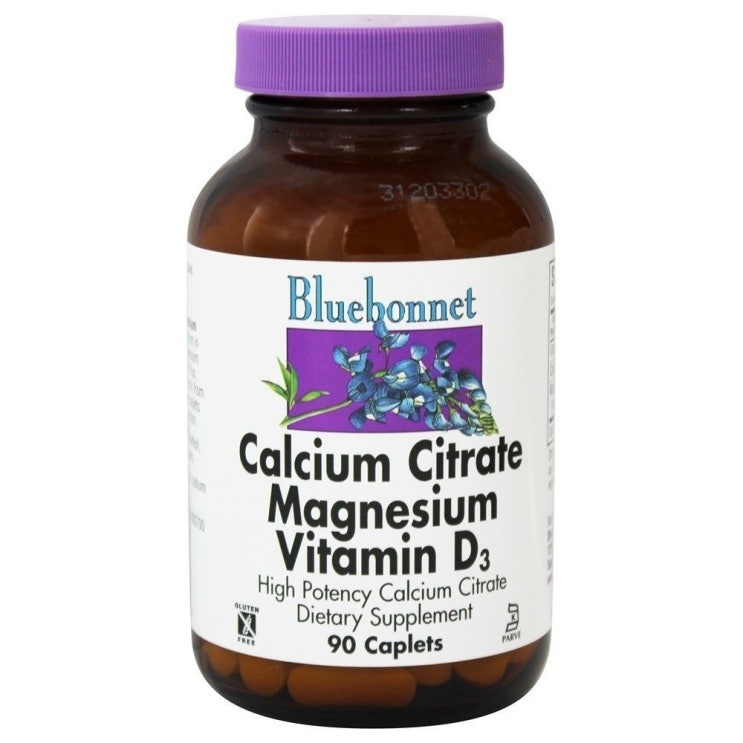 인기 급상승인 블루보넷 칼슘 시트레이트 마그네슘 비타민 D3 캐플렛, 90개입, 1개 추천합니다