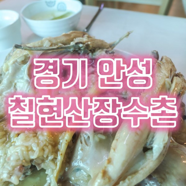  안성 백숙 맛집 칠현산장수촌 상황버섯 토종닭 누룽지 백숙