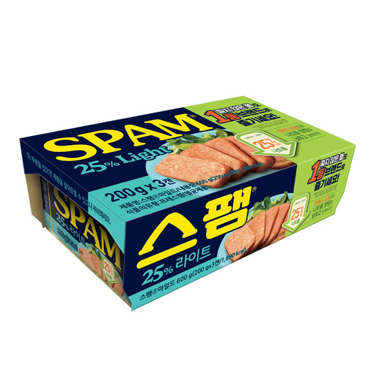의외로 인기있는 스팸 25% 라이트, 200g, 3개 좋아요 의외로 인기있는 스팸 25% 라이트, 200g, 3개 좋아요