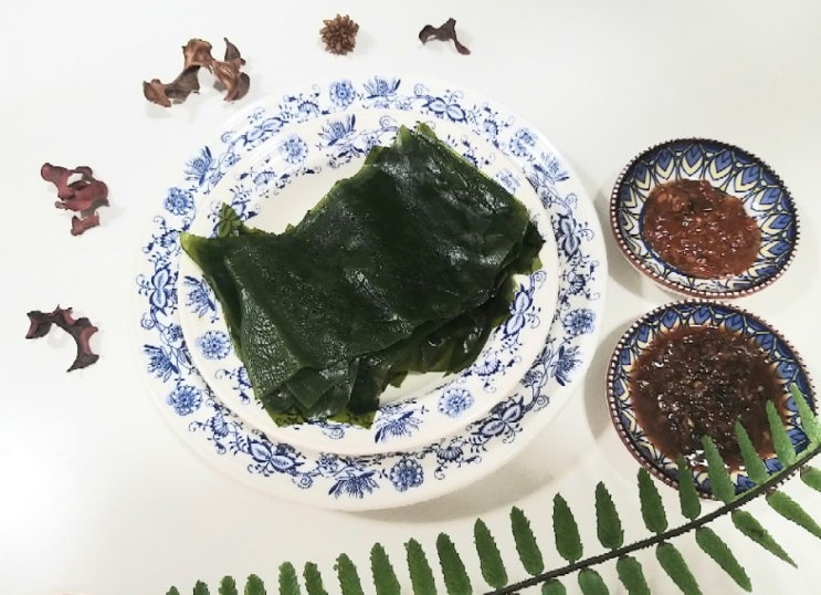  다시마쌈 맛있고 건강한 다시마쌈, 양념장 만들기