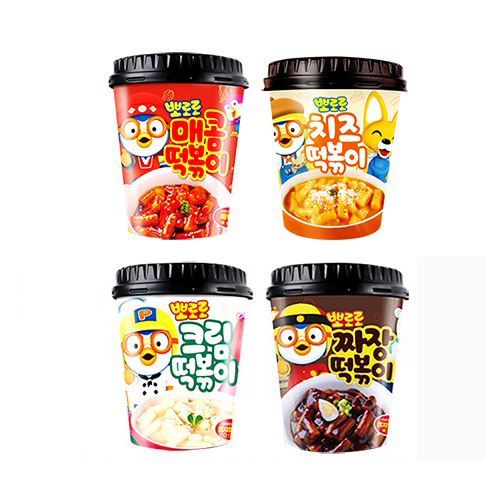요즘 인기있는 뽀로로 떡볶이 매콤 짜장 크림 치즈 4개 골라담기, 짜장 4개 ··· 요즘 인기있는 뽀로로 떡볶이 매콤 짜장 크림 치즈 4개 골라담기, 짜장 4개 ···