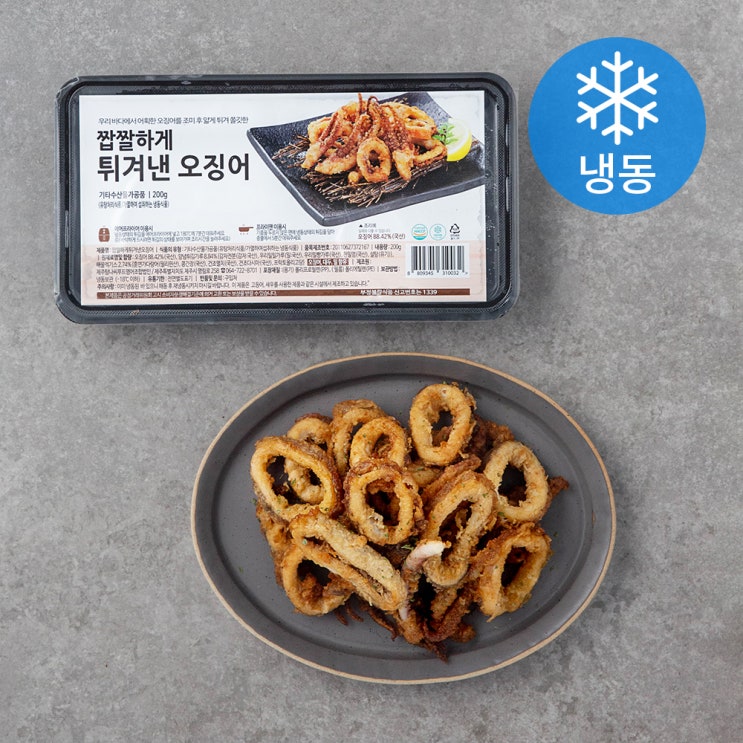 선택고민 해결 짭짤하게 튀겨낸 오징어 (냉동), 200g, 1개 좋아요