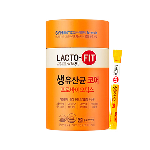 후기가 정말 좋은 종근당건강 락토핏 코어 생유산균 프롤린 유산균 2000mg x 60포 2통, 60포 x 2통 좋아요