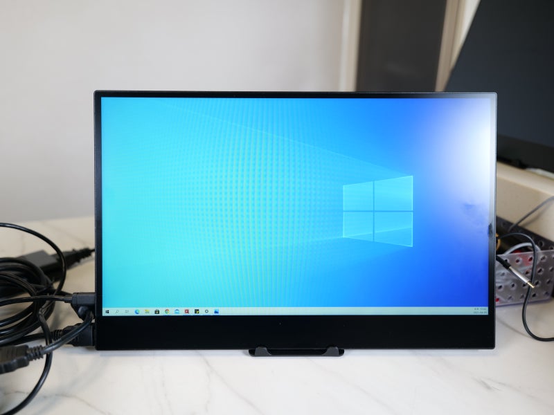 한성 TFX156T 15.6인치 휴대용 모니터 리뷰 ( 포터블 모니터, 15인치 와이드 모니터)