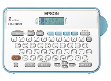  정리의 끝판왕 엡손 라벨프린터기(LW-K200BL)