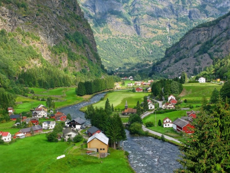 아름다운 스위스 풍경