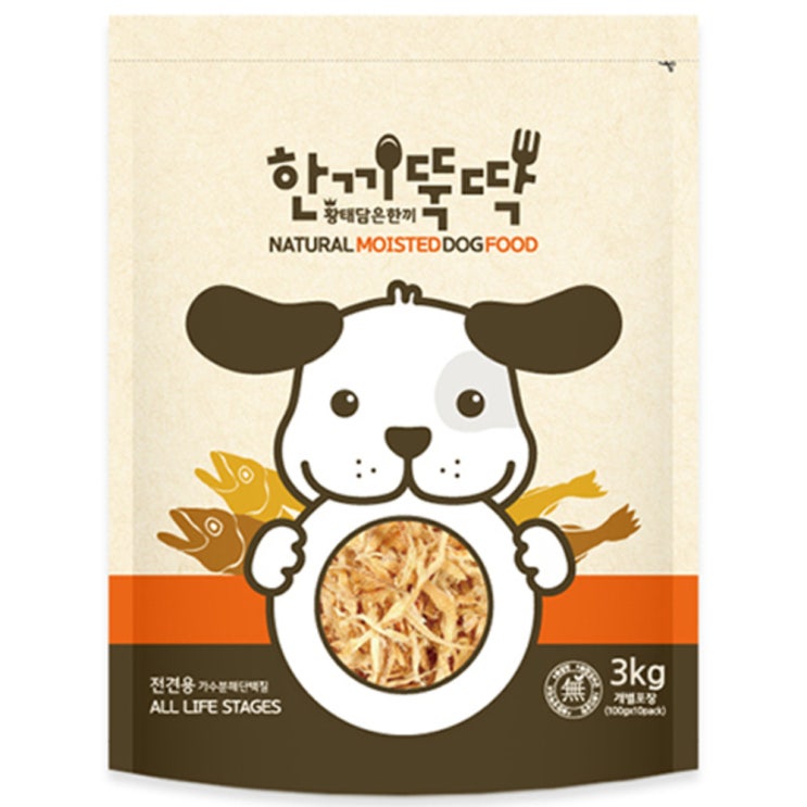 가성비갑 한끼뚝딱 황태와 오리고기 반려견 습식사료, 3kg, 1개 추천합니다 가성비갑 한끼뚝딱 황태와 오리고기 반려견 습식사료, 3kg, 1개 추천합니다