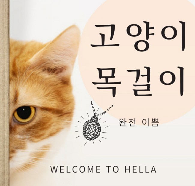  고양이 목걸이 찰떡템 찾았어요 존예ㅠㅠ!!!