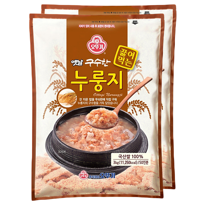 최근 인기있는 오뚜기 옛날 구수한 끓여먹는 누룽지, 3kg, 2개 추천합니다 최근 인기있는 오뚜기 옛날 구수한 끓여먹는 누룽지, 3kg, 2개 추천합니다