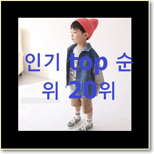  현명한소비 조끼 사는곳 공유 베스트 특가 순위 20위