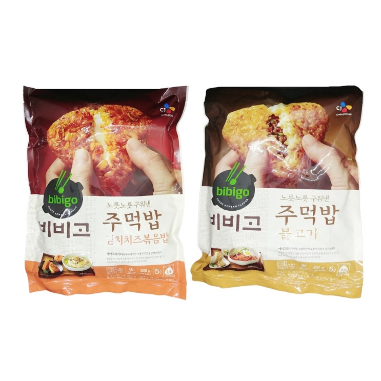최근 인기있는 비비고 CJ 주먹밥 김치치즈볶음밥 500g +불고기 500g(무료배송), 2개 ···