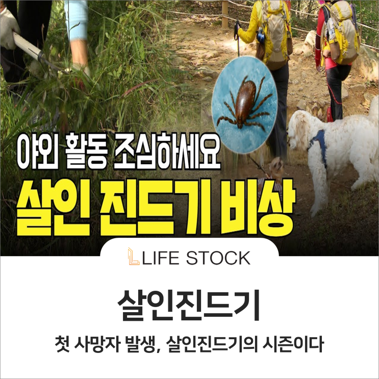 살인진드기 첫 사망자 발생, 살인진드기의 시즌이다