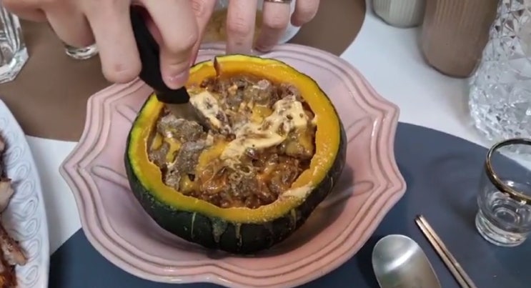  ( 냉장고파먹기 ) 단호박불고기 만들기 #남은단호박 #남은불고기 요리