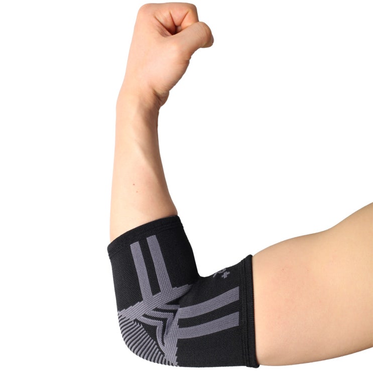 당신만 모르는 국내제작 팔꿈치 보호대 엘보 슬리브 의료용 사은품증정, 팔꿈치-블랙 ···