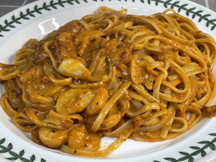 곰곰 새우 로제 파스타 맛있게 만들어 먹기
