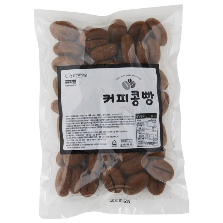 당신만 모르는 HACCP 강릉 커피콩빵 9g 약 50개 (커피맛 플레인맛 바나나맛 슈크림) 450g 추천해요