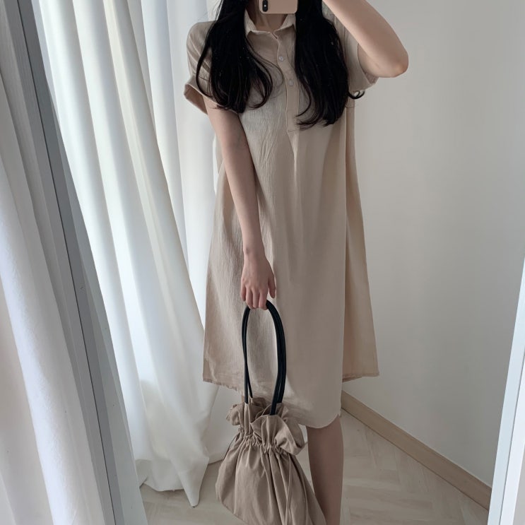 핵가성비 좋은 에이치스 린넨 셔츠 반팔 롱 원피스 ··· 핵가성비 좋은 에이치스 린넨 셔츠 반팔 롱 원피스 ···