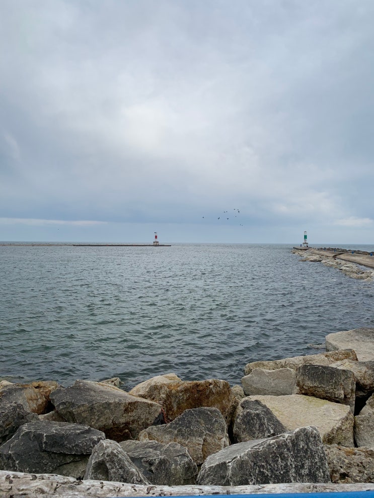 오대호수 미시간호 홀란드 등대 Holland Harbor Lighthouse 오대호수 미시간호 홀란드 등대 Holland Harbor Lighthouse
