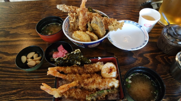  영일대맛집 포항북구맛집 온센텐동 방문기