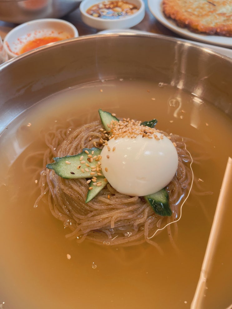  제주 조천읍 옥란면옥, 황해도식 메밀 냉면 맛집