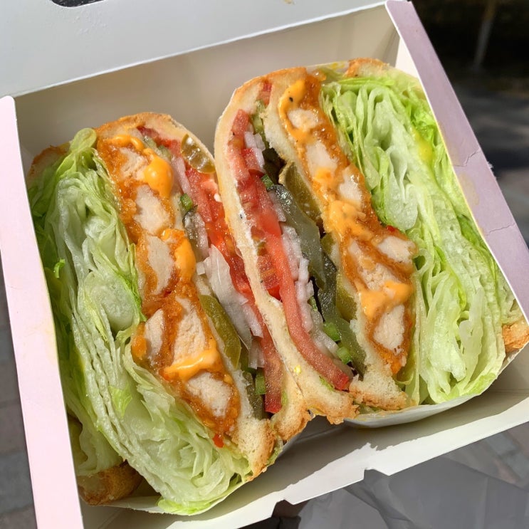 춘천 날쌘카페 샐러드&샌드위치 맛집