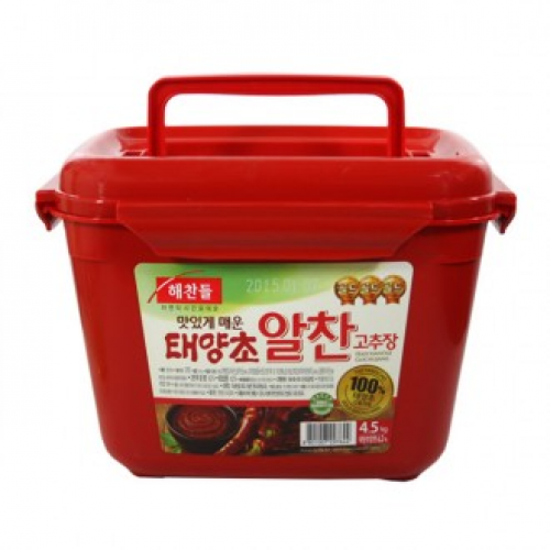 갓성비 좋은 해찬들맛있게매운태양초3골드알찬고추장4.5kg, 단품 추천합니다