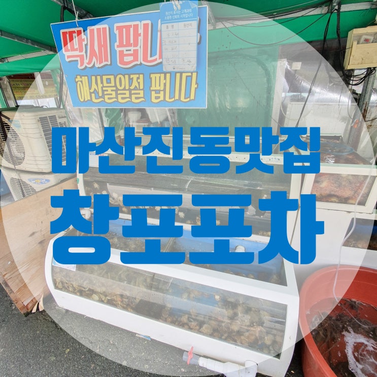  [마산진동맛집] 창포포차
