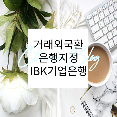 지정거래외국환은행제도 IBK기업은행 인터넷뱅킹 간단하게 지정
