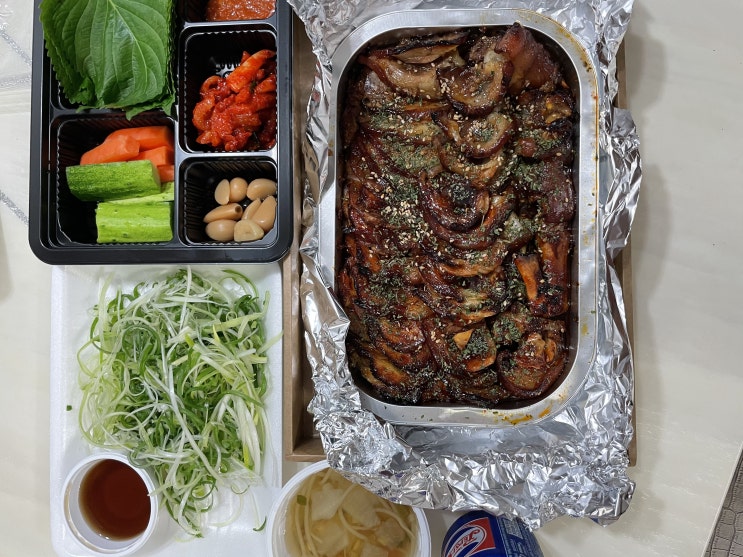  안산족발포장 정이네 직접구운족발 포장