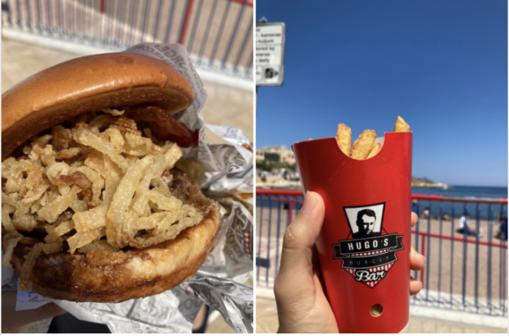  몰타Malta Arkadia 마트 구경 Hugo’s Burger 휴고스버거 Costa Coffee 바닐라라떼