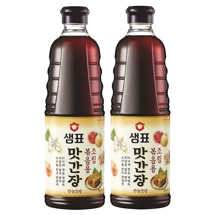 인기있는 샘표 조림볶음용 맛간장, 930ml, 2개 추천해요