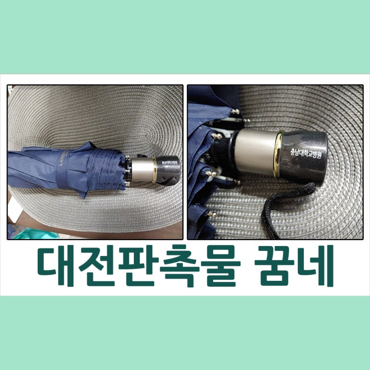  대전판촉물 충남대학병원 응급센터 우산납품
