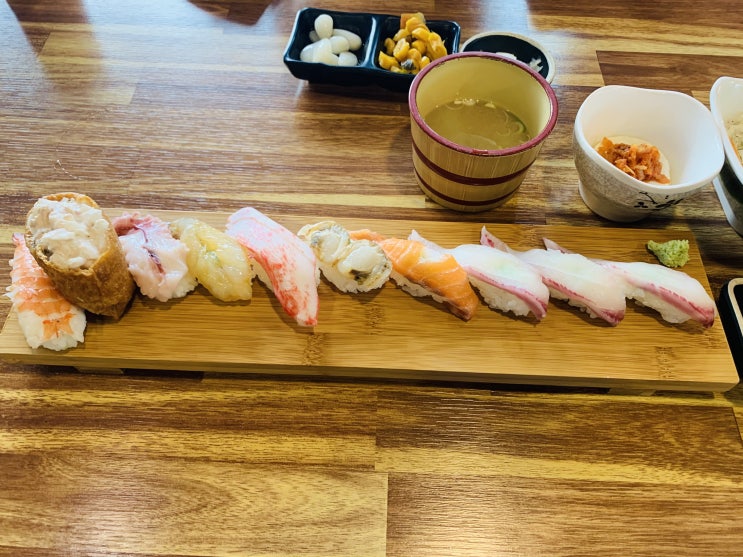  언주역 스시오사카 런치초밥세트 먹어보니 꿀맛~