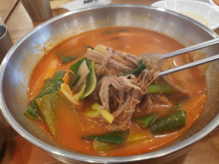  [용인/이화수전통육개장] 얼큰한 국물이 당길 때 "이화수전통육개장"