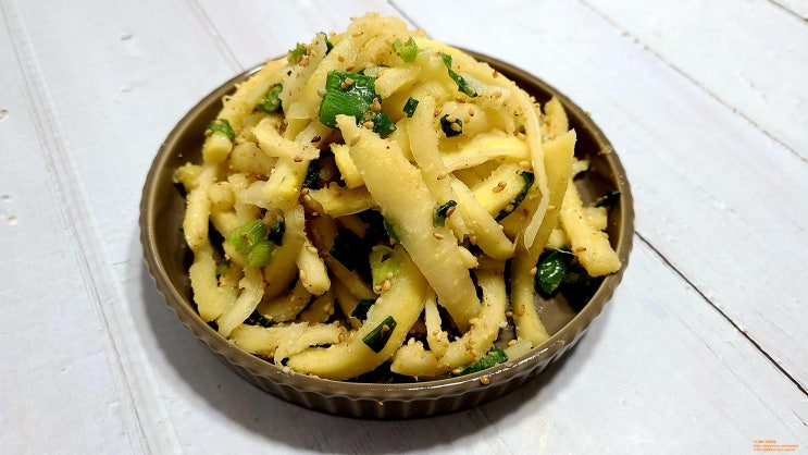  [도라지나물볶음] 도라지 손질 및 쓴맛제거 꿀팁