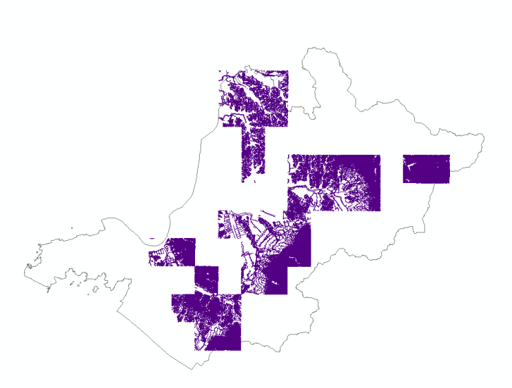 ArcGis에서 수치지형도, 연속주제도 좌표 일치시키기