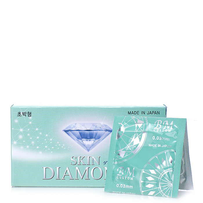 콘돔 나가니시 스킨 다이아몬드 (청소년 구매가능)