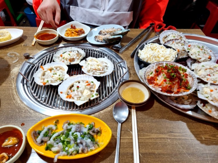  부산 송도 암남공원 뚱보네 조개구이