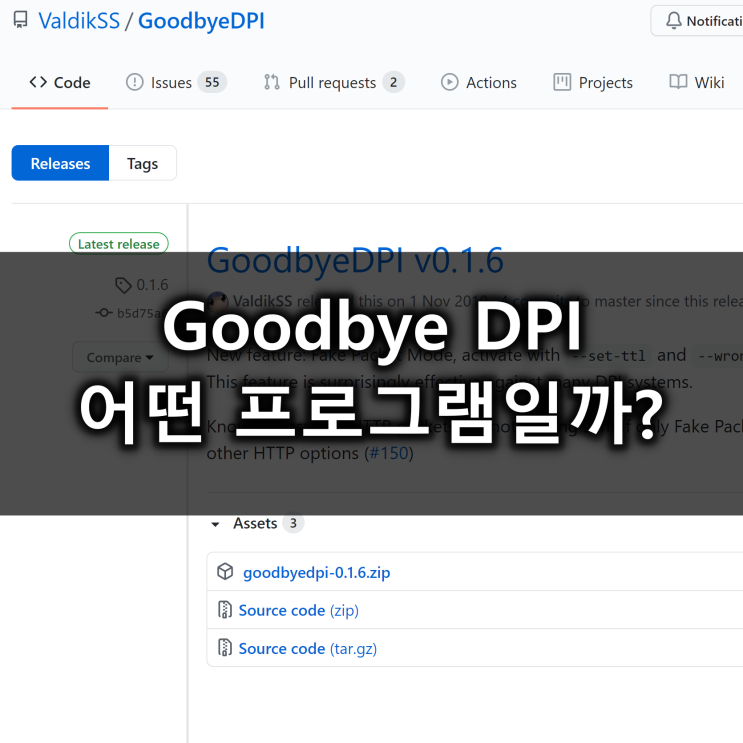  Goodbye dpi가 어떤 프로그램인지 알아보았습니다.