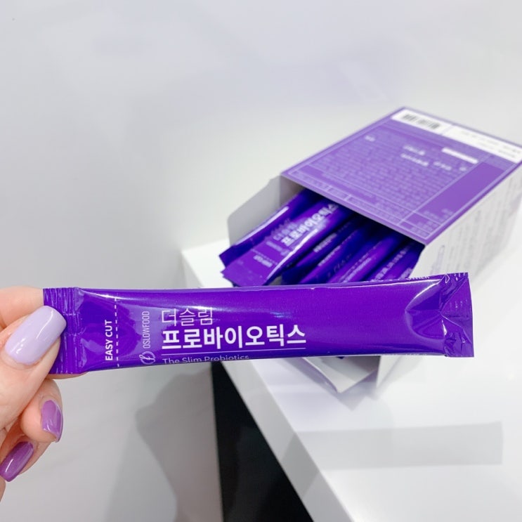  변비에 좋은 유산균 오슬로푸드 더슬림 프로바이오틱스 찾았다