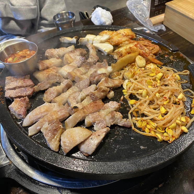 [제주시맛집] 제주시 탑동 흑돼지 골목 맛집 돔베돈 방문 후기!!