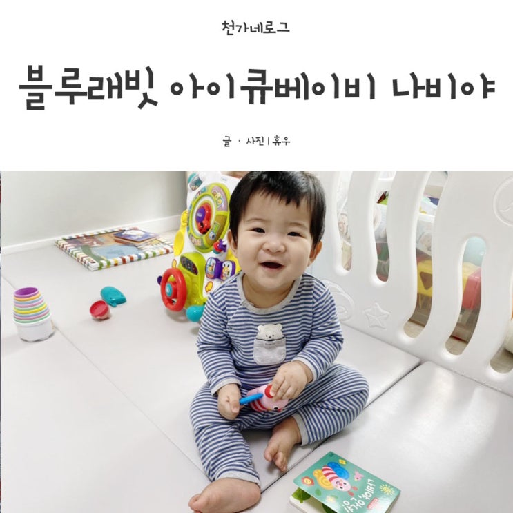  블루래빗 아이큐베이비 "나비야"