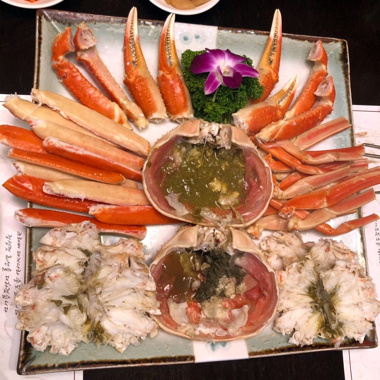  황홀했던 인천 송도 맛집 크래버대게나라