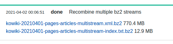  How to get wikipedia corpus?