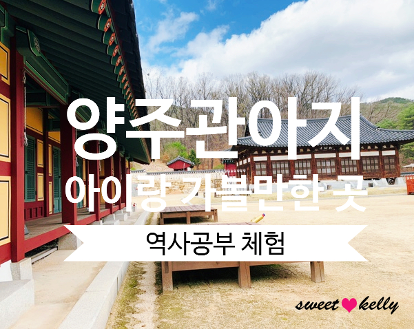  주말 뭐 하지? 역사공부도 하고 뛰놀 수 있는 양주 관아지