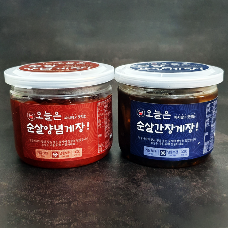 가성비 뛰어난 (가격할인)오늘은 순살게장 300g(간장/양념 선택), 순살간장게장 300g ···