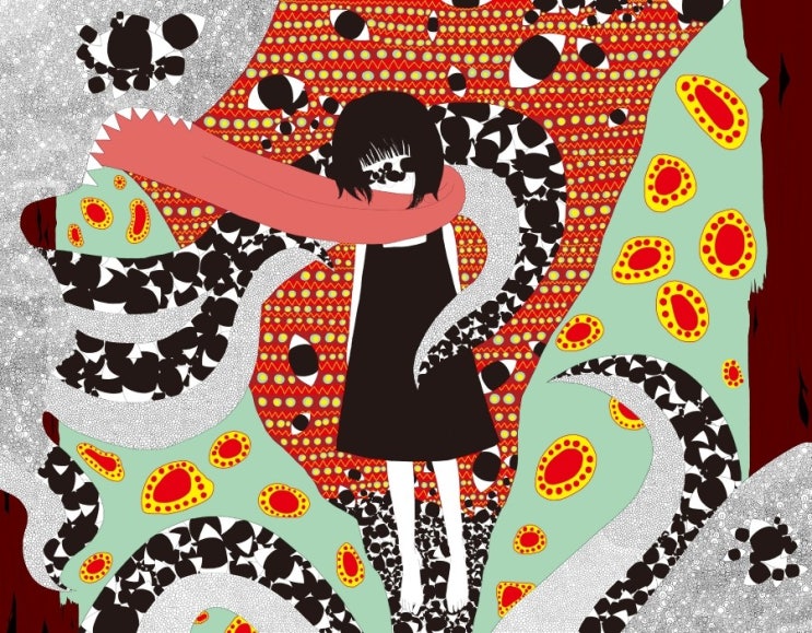  졸업 전시 창작 그림 <사라지지 않는, 밤> 시리즈 일러스트