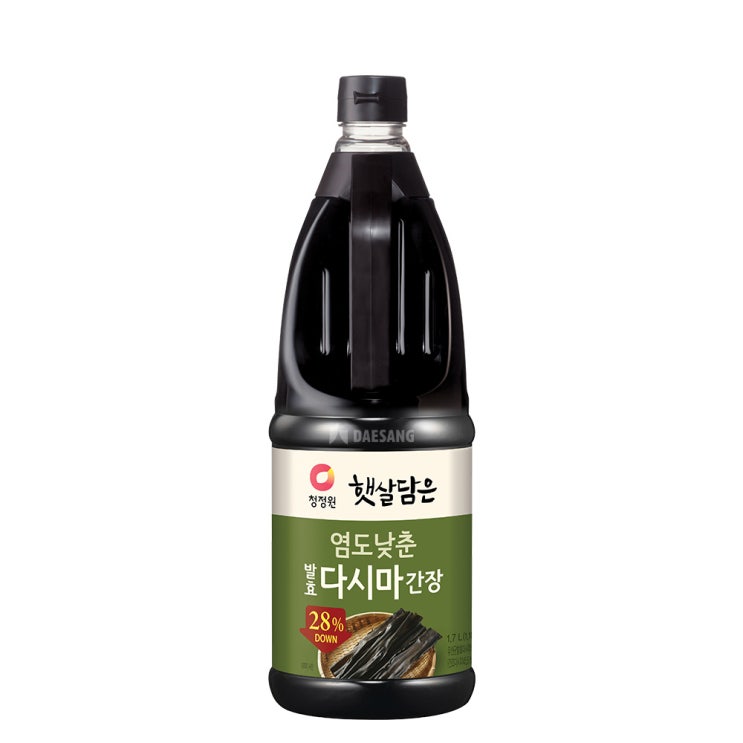 많이 팔린 청정원 햇살담은 염도낮춘 발효다시마 간장, 1.7L, 1개 추천합니다