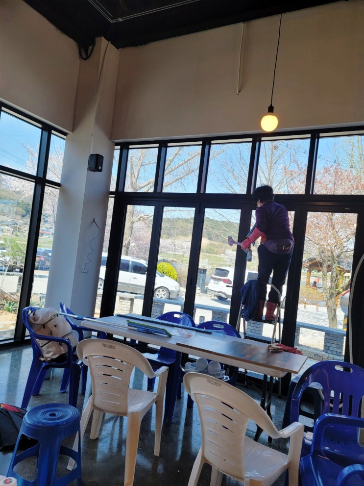  당진 면천에 위치한 카페 청소 리뷰