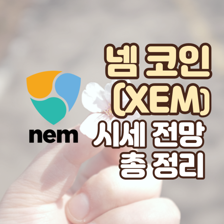  업비트 넴코인 시세 넴 전망 알아보자